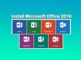 Cara Install Microsoft Office 2016