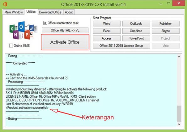 5 Cara Aktivasi Office 2016 Permanen Gratis 100 Work 6894