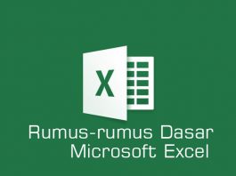 Lengkap Rumus-rumus Dasar Microsoft Excel