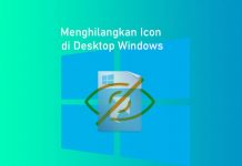 Cara menghilangkan icon di Desktop Windows 7, Windows 8/8.1, Windows 10