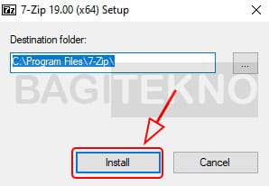install 7zip for windows 10